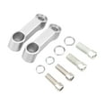 thumbnail image 1 of Almencla Mirror Mount Risers Extenders Rearview Mirror Bracket Replaces Mirror Block Off Base Plates Motorcycle Mirror Extension Mount, 1 of 8