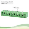 thumbnail image 2 of Unique Bargains 5.08mm Pas 8 Broches 10A PCB Mount Bornier Plug-in pour Électrique, Instruments 5 Set, 2 of 5