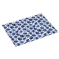thumbnail image 2 of Kdxio Blue Ink Flowers for Dish Drying Mat,24*18 inch Absorbent Dish Drainer Kitchen Counter,Large Size Dish Drying Pad for Countertops,Draining Racks, 2 of 9