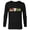 Black, variant on Disney Moana Letters Pua Maui Mother’s Day Birthday Best Mom - Long Sleeve T-Shirt for Men - Customized-White