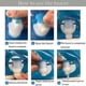 thumbnail image 4 of Portable water bag 4-pack, 10 liters, with tap, padded handle, foldable storage bag, strong seal, reusable, 38.5 x 41 cm, 4 of 5