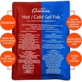 thumbnail image 2 of Camerons Hot or Cold Gel Pack Set of 4- XL Size (8 x 11") Reusable Ice Pack for Icing and Heating Injuries, Keeping Food Warm or Cold During Travel- Microwave and Freezer Safe, 2 of 5