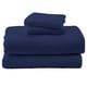 thumbnail image 1 of Juego de Sábanas Polar Invernales Kyuden Home Individual Azul Navy, 1 of 3