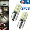 thumbnail image 2 of 2pcs Dimmable E17 LED Bulb, EEEkit LED Microwave Oven Bulbs, LED Appliance Light Bulb, Intermediate Base Bulb, 4W (40W Halogen Bulb Equivalent) Microwave LED Bulbs, Daylight White 6000K, 2 of 6