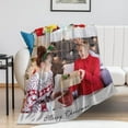 thumbnail image 4 of Personalised Blanket, Custom Blanket with Photos Text.Custom Blanket with 1-9 Photo Collages.Father, Mom, Lover, Kids, Friends, Birthday, Christmas - Personalised Gifts for Women Men（75x100cm）, 4 of 6