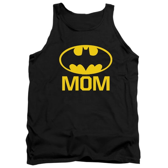 Batman Bat Mom Adult Tank Top Black