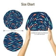 thumbnail image 5 of Naloa Colorful Fish 3 Adjustable Hair Bonnet for Sleeping, Hair Wrap Sleep Cap Turban for Women Men, Curly Straight Hair Long Large Braid Unisex, 5 of 6