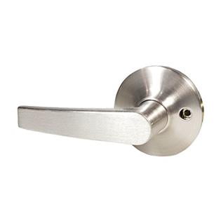 - Contemporary Non-Handed Dummy Lever Door Handle, Satin Nickel