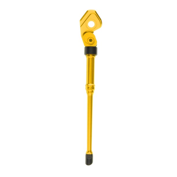 Soporte de bicicleta plegable resistente Soporte trasero Soporte de bicicleta de 16 pulgadas - dorado Baoblaze Pata de cabra plegable para bicicleta