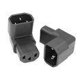 thumbnail image 1 of Adaptador de extensión de alimentación YACSEJAO IEC 320 C14 a C13 90° UP, 1 of 7