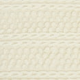 thumbnail image 5 of Mina Victory Lifestyle Woven Stripes 18" x 18" Ivory Indoor Throw Pillow, 5 of 5