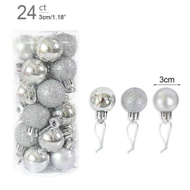 1 caja de bolas de Navidad, adornos de árbol de Navidad, colgantes de árbol colgantes de Navidad, decoración de fiesta en casa, regalo de Año Nuevo 2022, Navidad Tan Jianjun unisex