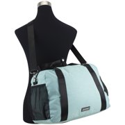 Eastsport Stylish Weekender Duffel, Cool Mint