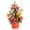 Red, variant on Small Christmas Tree, Artificial Tabletop Xmas Tree with Base,Xmas Ball Ornaments and Bowknots,Christmas Pine Tree,Christmas Decorations for Home/Office Indoor Outdoor Decor(Blue)
