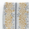 thumbnail image 5 of Beautiful by Drew Barrymore 4-Piece Wallpaper Bath Towel Set, Soft 100% Cotton, Amber Yellow, 5 of 5