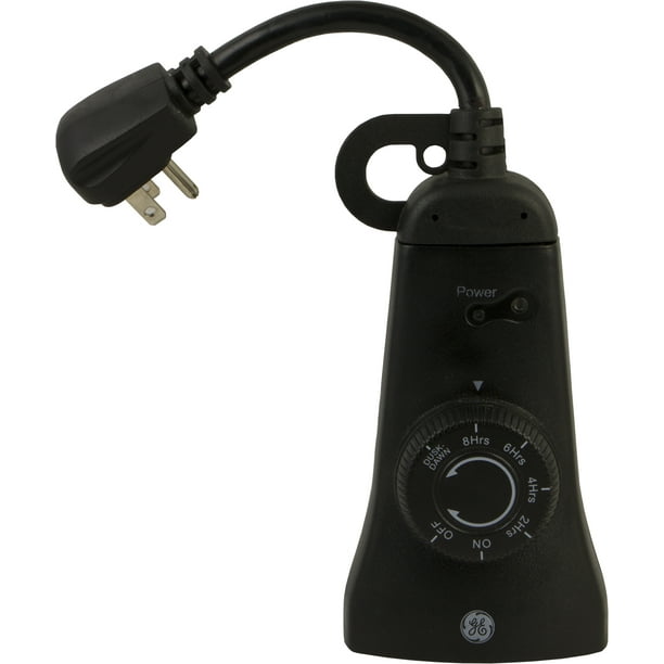 GE Outdoor 24Hour Photoelectric DusktoDawn Light Sensing Timer, 2