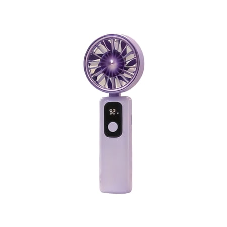 Handheld Fan 3-Speed 1000mAh Rechargeable Portable Cooling Fan for Outdoor Activities Travel Working