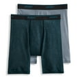 thumbnail image 4 of JOCKEY MEN'S PACK X2 - 03 MIDWAY BLACK - 4XL BIG - UNDERWEAR BOXER BRIEFS COTTON, 4 of 5