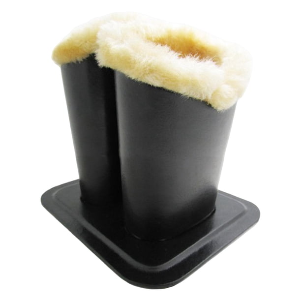 Soporte para gafas de fácil acceso, resistente a los arañazos y fácil de limpiar. Negro