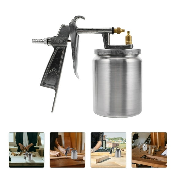 Hemoton Aluminum Paint Sprayer for Cabinets Furniture Walls Decks Garden Chairs - Perfect for Painting Projects 1 Set