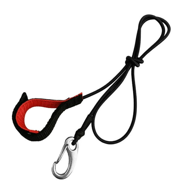 Lipstore 6pcs Leash Fishing Rod Holder Lanyard Tether & Carabiner Other 40 Inch