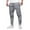 Gray, variant on Brondbend Men Fashion Cargo Pants Casual Comfy Solid Color Pockets High Waist Drawstring Pants Lounge Going Out Joggers Pants