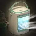 thumbnail image 3 of Ywuzuh Summer Portable Air Conditioners 600ML Evaporative AC Air Cooler Humidifier with 3 Speeds 7 Colors Light Personal Mini Air Conditioner Portable for Room Office Bedroom, 3 of 9