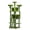 Green+Particle Board+MDF, variant on LHYY Large 70.87in Cat Tree W/2 Private Condos,3 Perches&Hanging Hammock,Skin-Friendly Short Plush&No Sharp Edges,Natural Sisal Scratching Areas,Safe Stable for Multi-Cat Families,Kittens