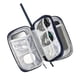 thumbnail image 2 of Organizador electrónico de viajes Unique Bargains para cables, organizador de cables para cargador de teléfono y auriculares, azul 8.27"x2.36"x4.92", 2 of 6