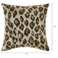 thumbnail image 4 of Mainstays 18 in x 18 in Grey Leopard Print Decorative Pillow, 4 of 5
