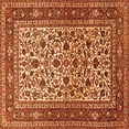 thumbnail image 1 of Ahgly Company Indoor Square Persian Orange Traditional Area Rugs, 7' Square, 1 of 1