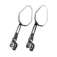 thumbnail image 1 of LOVIVER Motorcycle Mirrors Motorcycle Rearview Mirrors 8/10 mm Screw Direct Replacement Adjustable ATV Rear View Mirror for MT09, 1 of 8