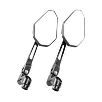 lacooooppia Motorcycle Mirrors Motorcycle Mirrors 8/10 mm Screw Direct Replacement Adjustable ATV Mirror for MT09