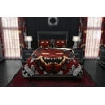 thumbnail image 3 of Oni Bedding Set, Comforter or Duvet, Anime Bed Cover, Alternative Bedroom, 3 of 10