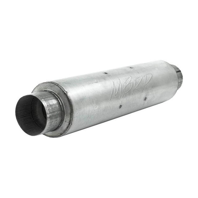 MBRP M1004A Silencieux Silencieux avec Entrée et Sortie de 4 Pouces, Argent