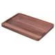 thumbnail image 4 of Plato de postre, placa de servicio de nuez, placa de barbacoa de madera cuadrada, rendimiento confiable, 4 of 8