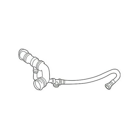Genuine OE BMW Upper Hose - 11-53-1-711-877
