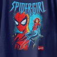thumbnail image 3 of Marvel Spider-Girl Youth Mayday Parker Vintage T-Shirt (Iris Navy, XS-XL), 3 of 4