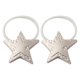 thumbnail image 2 of 2 piezas de cortina magnética en apariencia de estrella Clips de sujeción de cuerda decorativos sujetadores para cortinas de ventana cortinas para sujetar plata perfecl corbata de cortina, 2 of 7