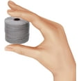 thumbnail image 5 of The Beadsmith S-Lon Bead Cord – .5 mm Twisted Nylon Cord, 4 Spools, Silver Color, TEX210, 77 Yards, 5 of 6