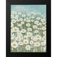 thumbnail image 2 of Seven Trees Design 15x18 Black Modern Framed Museum Art Print Titled - Daisies in the Sky, 2 of 5