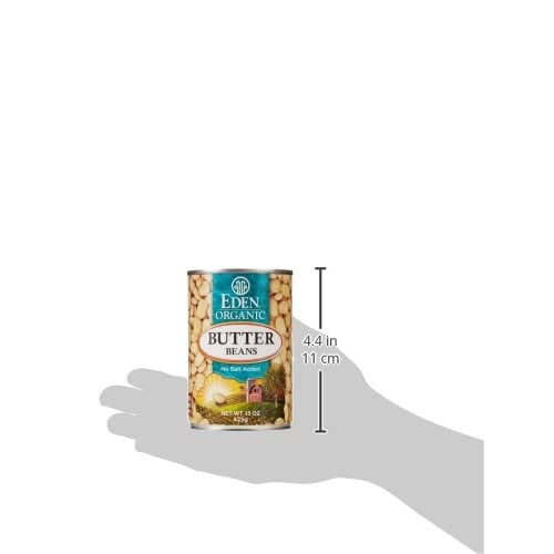 Buy Whole Foods Organic Butter Beans (1kg) | Lima Beans High In Protein & Fibre For Baking & Cooking