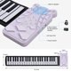 thumbnail image 3 of Teclado de piano electrónico enrollable portátil de 49 teclas 8 tonos 6 demostraciones, 3 of 8