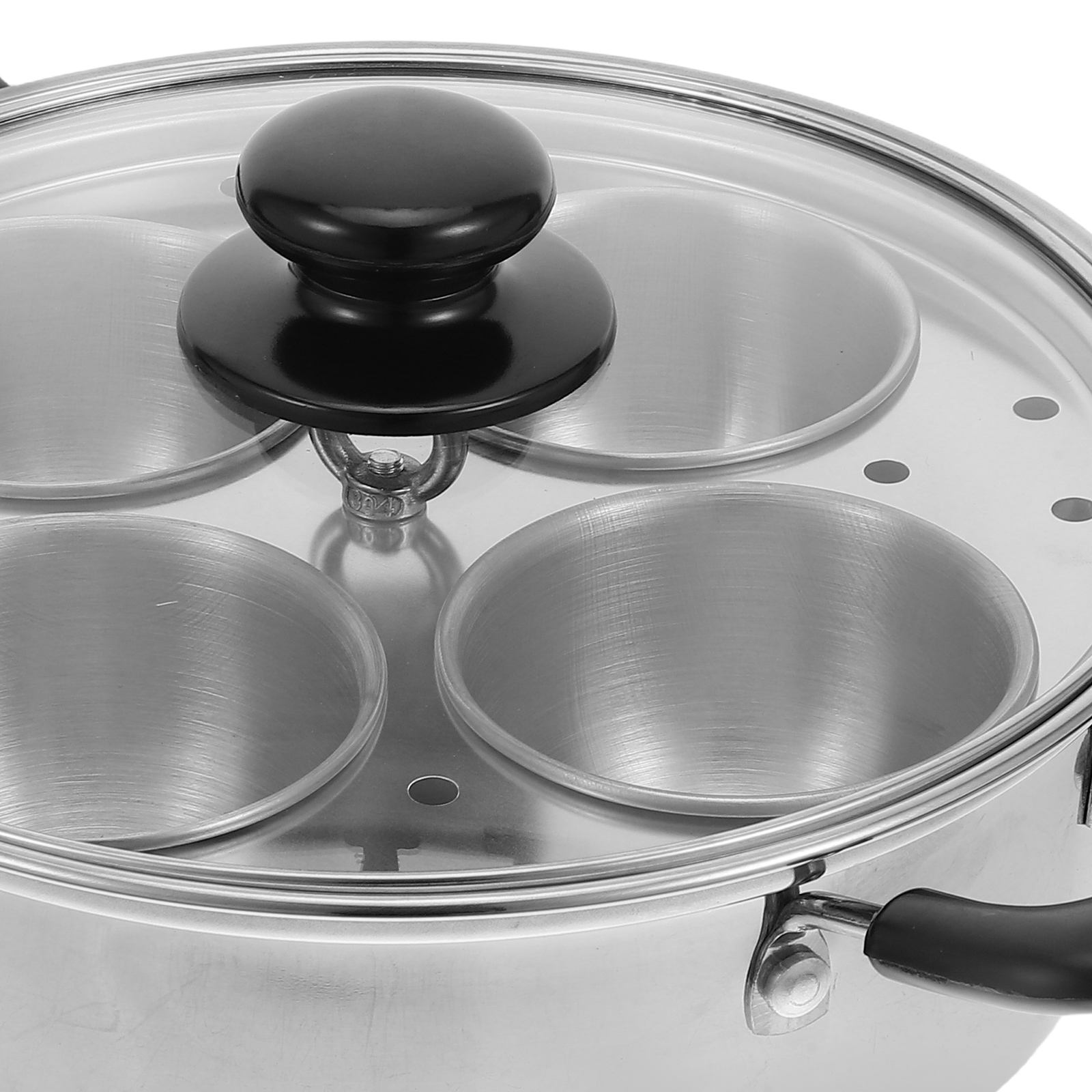 Homoyoyo Stainless Steel Steamer Pot - Multi-Functional Cooker for Even Steam Cooking and Healthy Meal Preparation