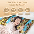 thumbnail image 4 of Easygdp Different Construction Site Vehicles Long Body Pillowcase - Super Soft Microfiber Body Pillow Case - Envelope Closure, Cool, Anti-Fading- 20x54 in, 4 of 8