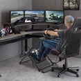 thumbnail image 6 of Racing Steering Wheel Bracket,Suitable for PC and Video Game Consoles G25 G27 G29 G920 Thrustmaster T330TS Gaming Cockpit Height Adjustable Folding Gaming Steering Wheel Bracket (Not Included),Black, 6 of 6