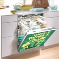 thumbnail image 5 of Haosy Dishwasher Magnet Cover Magnetic Fridge Door Cover Home Kitchen Decor St. Patrick's Day Hat 23"x 26", 5 of 6