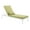 Peridot, variant on Modway Perspective Aluminum Patio Chaise Lounge in White and Gray
