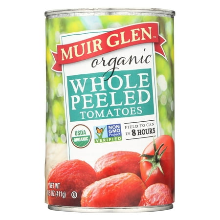 Muir Glen Whole Peeled Tomatoes - Tomatoes - Case Of 12 - 14.5