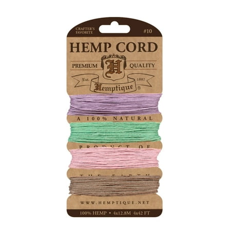 UPC: 0091037333131 | Hemptique Hemp Cord Set  10 lb  Vintage  Crafts & Jewelry Making